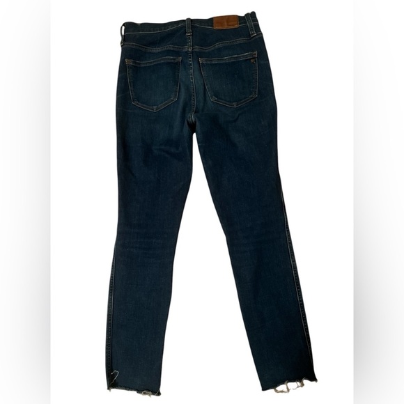 MADEWELL High rise skinny  Dark Blue Women's Jean - Picture 4 of 12